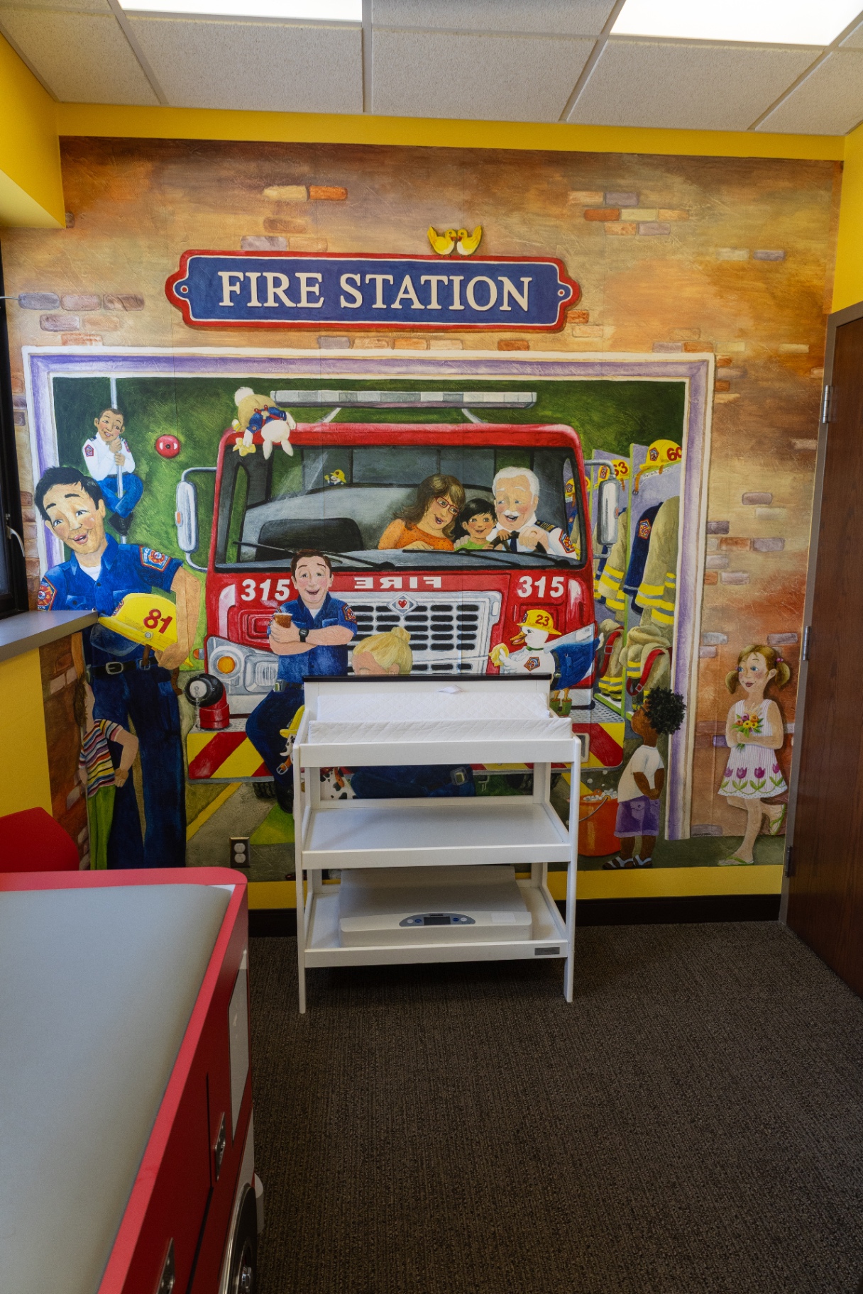 Fire Truck Room